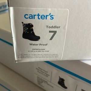 Carter's Toddler Waterproof Boots - Black